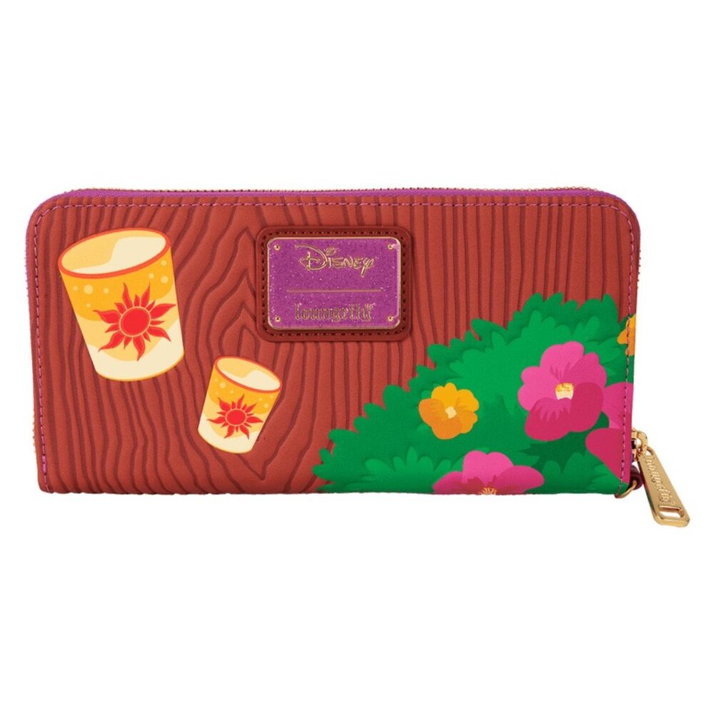 Loungefly Disney Tangled Rapunzel Exclusive Books Backpack and Wallet Set NWT - Picture 14 of 16